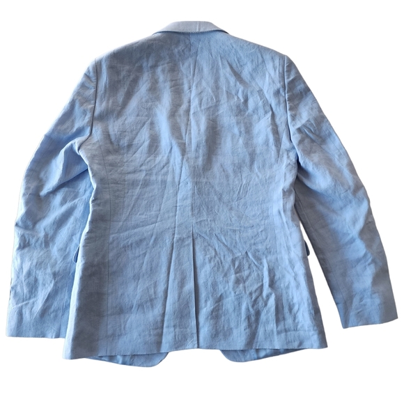 NWT Ralph Lauren Polo Jacket Light Blue Lassiter Blazer Jacket Sports-Coat 38R - Picture 2 of 8